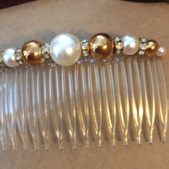 vintage Lucite hair barrettes pick  france clip main image 5